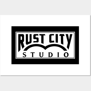 Rust City Studio Logo Posters and Art